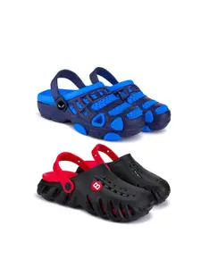 BERSACHE Boys Set Of 2 Clogs