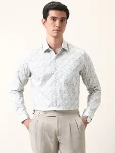 Arrow Men Classic Floral Opaque Printed Formal Shirt