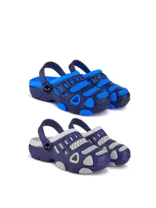 BERSACHE Boy Pack Of 2 Clogs Flip Flops