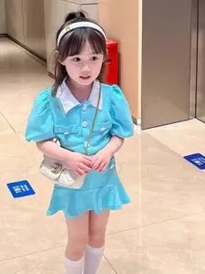 StyleCast x Revolte Girls Pure Cotton Top With Skirt