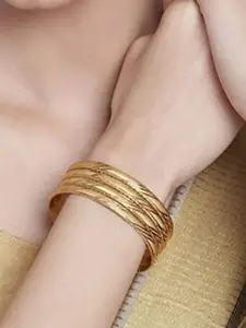 Anouk Set Of 4 Gold-Plated Bangles