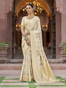 elora Woven Design Zari Saree