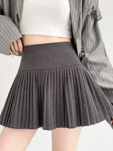 StyleCast x Revolte Solid Mini Peplum Skirt