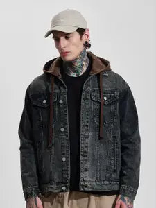 Snitch Men Washed Denim Jacket