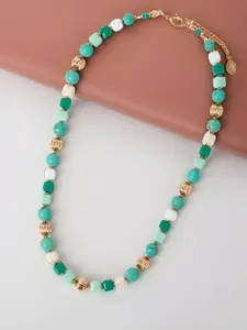 Accessorize Artificial Beads Statement Necklace
