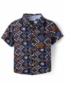 CrayonFlakes Boys Opaque Printed Casual Shirt