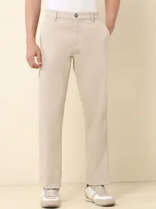 U.S. Polo Assn. Men Classic Straight Fit Mid-Rise Trouser