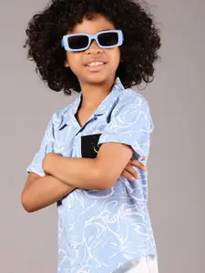 V-Mart Boys Printed Shirt With Shorts