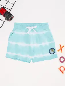 Pantaloons Baby Boys Washed Printed Shorts