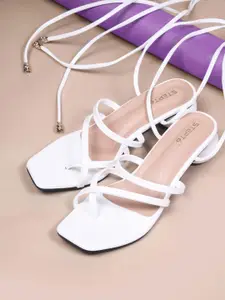 STEPT6 Women PU Stiletto Gladiators