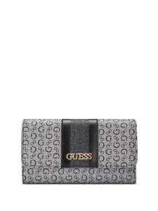 GUESS Women Printed Three Fold Wallet