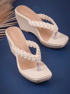 Froh Feet Women Wedges Open Back Sandal