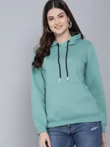 Mast & Harbour Women Hooded Sweatshirt