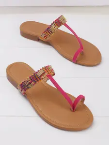 AVIVASTYLE Women Casual Synthetic Open Toe Flats