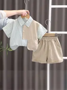 StyleCast x Revolte Boys Striped Shirt with Short