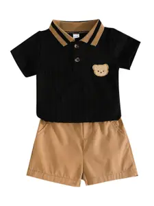 StyleCast x Revolte Boys Shirt Collar Shirt With Shorts