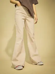 Flying Machine High Rise Extreme Flared Jeans