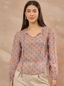 all about you Women Floral Printed Regular Top