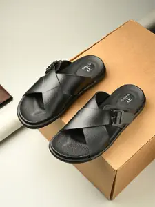 El Paso Men Leather Comfort Sandals