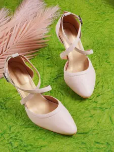 Froh Feet Slim Heeled Buckled Sandals