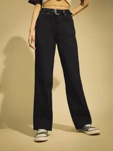 Flying Machine K-Street X Straight Fit Pocket Detailed Jeans