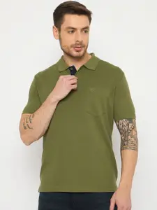 Duke Polo Collar Pockets Cotton T-shirt