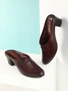 Liberty Women Solid Synthetic Leather High Top Block Laser Cuts