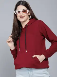 Mast & Harbour Women Hooded Sweatshirt