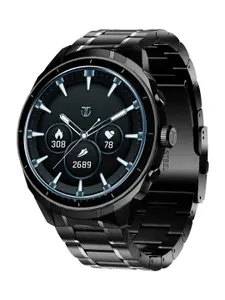 Titan Heritage 1.43 AMOLED Stainless Steel Working Crown 3D UI IP68 BT Calling Smart Watch