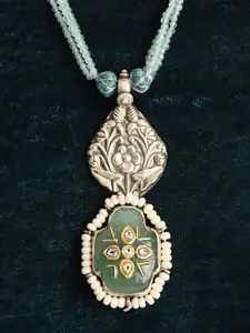 JAYPORE Silver Necklace