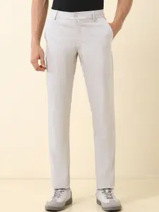 U.S. Polo Assn. Men Solid Slim Fit Regular Trousers