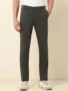 U.S. Polo Assn. Men Solid Slim Fit Trousers