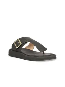 Viviblu Women Senthetic Leather T-Strap Flats