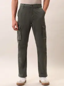 U.S. Polo Assn. Denim Co. Men Classic Straight Fit Cargos Trousers