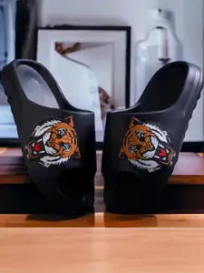 Pampy Angel Men Black Flip Flops