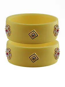Vidhya Kangan Women Beige Bangle
