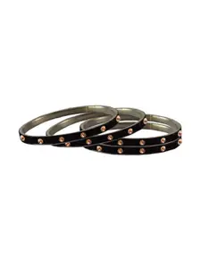 Vidhya Kangan Black Brass Bangles
