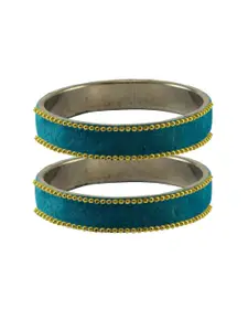 Vidhya Kangan Green Brass Bangles