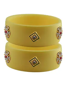Vidhya Kangan Women Beige Bangle