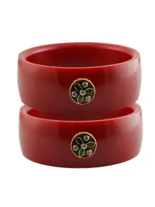 Vidhya Kangan Women Red Bangle