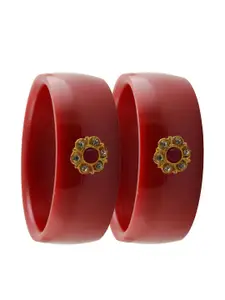 Vidhya Kangan Women Red Bangle