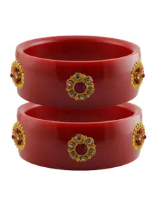 Vidhya Kangan Women Red Bangle