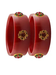 Vidhya Kangan Women Red Bangle