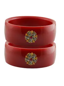 Vidhya Kangan Women Red Bangle