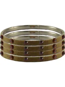 Vidhya Kangan Green Brass Bangles