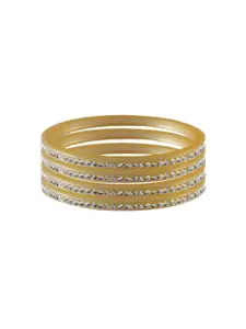 Vidhya Kangan White Plastic Bangles