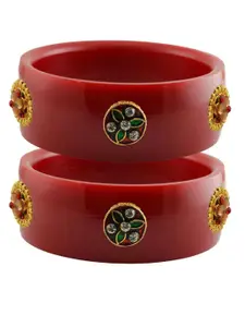 Vidhya Kangan Women Red Bangle
