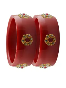 Vidhya Kangan Women Red Bangle