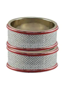 Vidhya Kangan White Stainless Steel Bangles