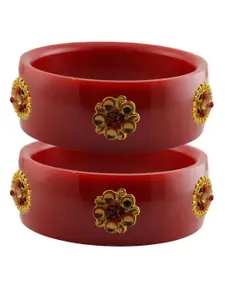 Vidhya Kangan Women Red Bangle